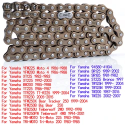 Camshaft Timing Chain For Yamaha 94580-41104 SR 125 185 ST 225 Bronco  TW YFM XT BW TT 125H 125N 200 225 Moto 4 TTR 225 TT-R225