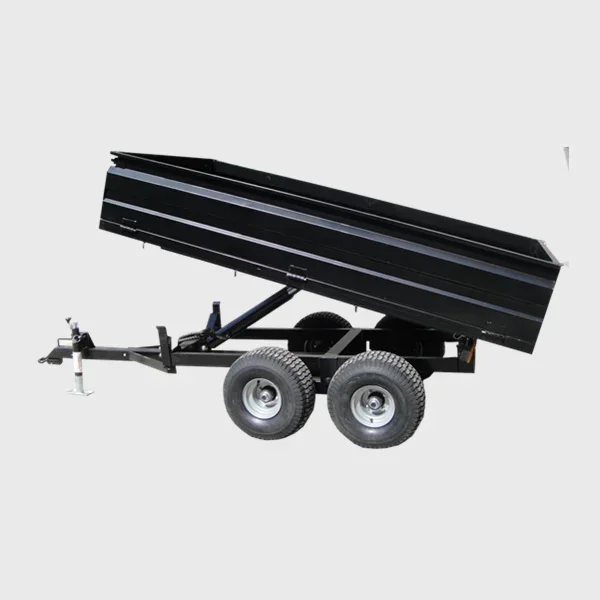 4 Wheel Agricultural Dumper CE; Double Axle Box Trailer Agricultural Dumper