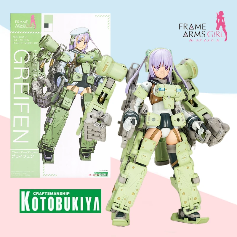 

Kotobukiya Original box FRAME ARMS GIRL GREIFEN no scale plastic Full Action Anime model kit Assembly toy gift for kids