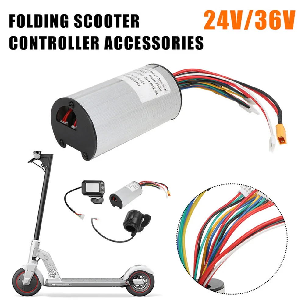 24V 36V Electric Bicycle Controller Brake LCD Display Set Electric Scooter Controller Brushless Motor Electric Bicycle Accessori