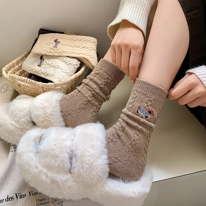 Woman Socks Korean … - image