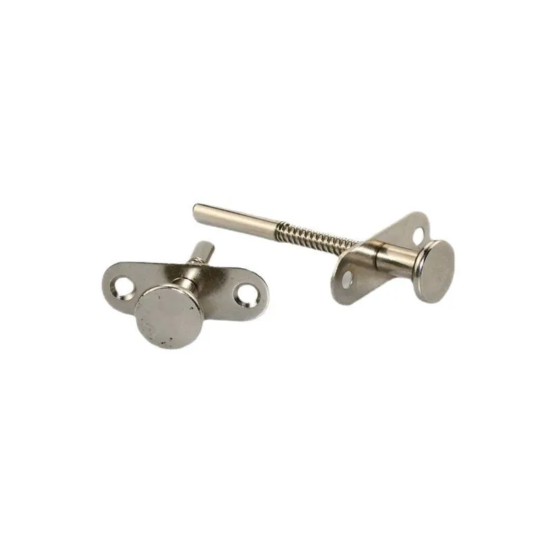 1/2/4pcs Plunger Latches Spring-loaded Stainless Steel 6/7mm Dia 50/60/70mm Total Length Door Lift Adjustment Rod Latch