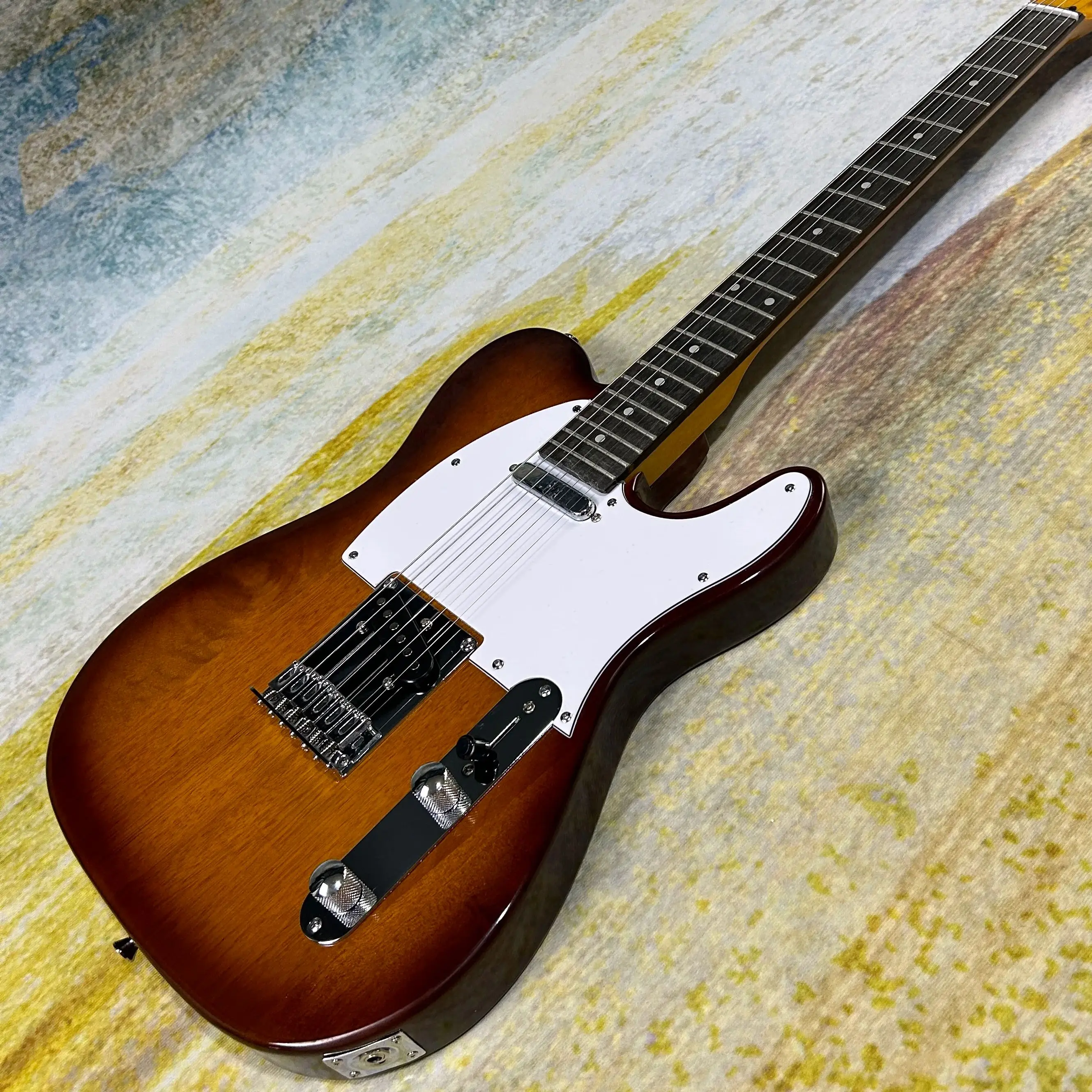 جيتار كهربائي TL - لون أمة الله العتيق - لوح فريتس من خشب الورد - جسم الماهوجني