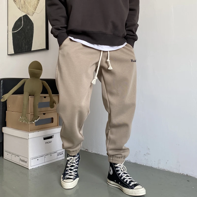 American Fashion Hip Hop Oversize Sweatpants Men Clothing Harajuku Casual Jogging Pants Korean Streetwear Sport Joggers Male