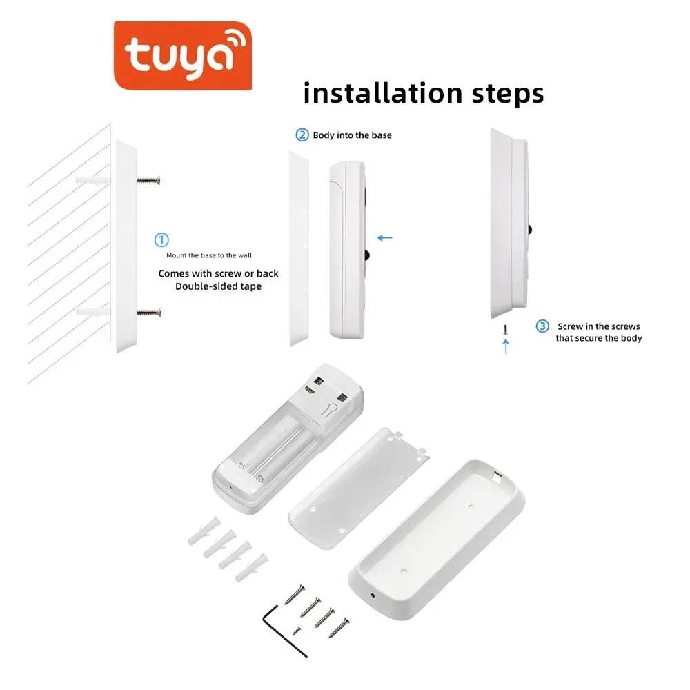 2.4G WiFi Video Doorbell 1080P Smart Outdoor Wireless Intercom Waterproof Wireless Camera with AC/DC Power Supply