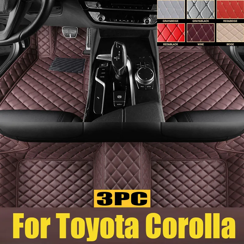 

TPE Custom Car Floor Mats For Toyota Corolla Hybrid E 2019 2020 2021 2022 2023 Waterproof Carpet Auto Interior trunk mat