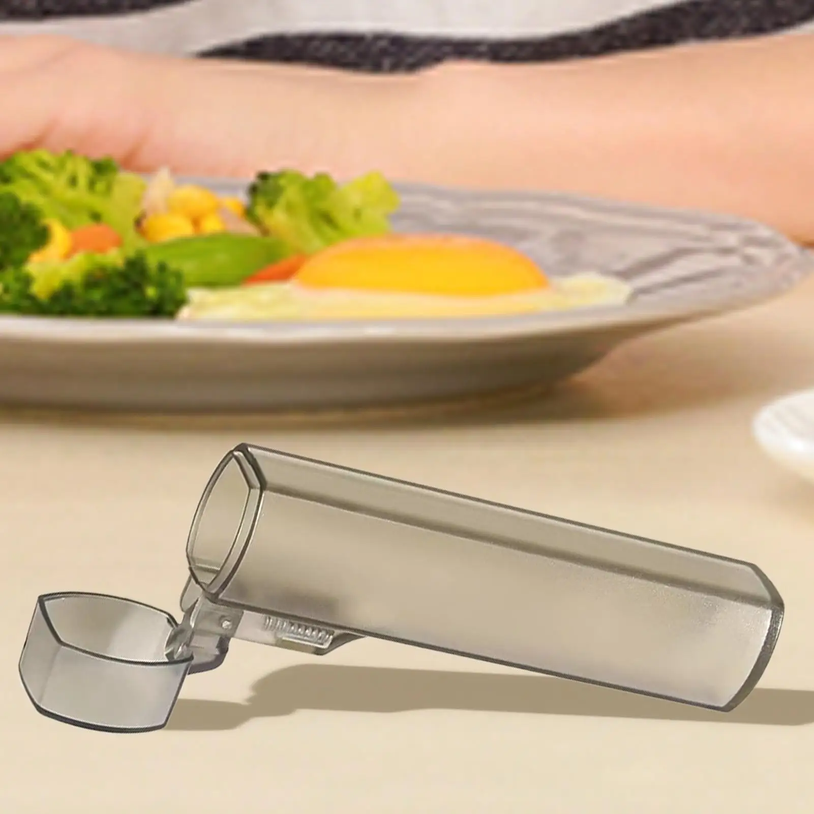 Portable Travel Toothpick Case Transparent Reusable Tooth Picks Holder With Lid For Purse Kitchen Restaurant Supplies