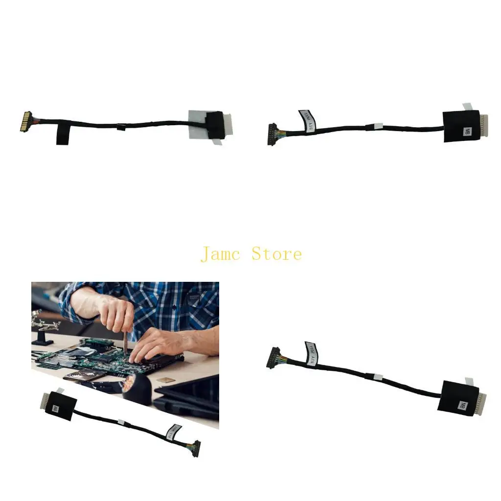 LX0B Engineered Laptop Battery Connectors Cable For 3420 3520 E3420 E3520 Machines Tear Resistant PVC Construction