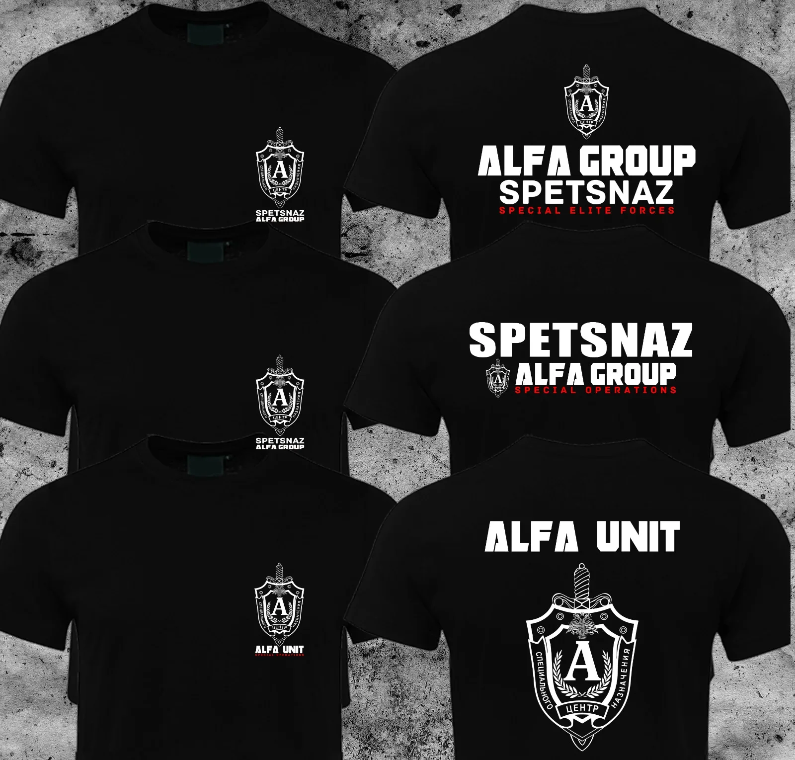 Spetsnaz Ukraine Special Forces Alpha Group Military T-shirt Short Sleeve Casual 100% Cotton Shirt