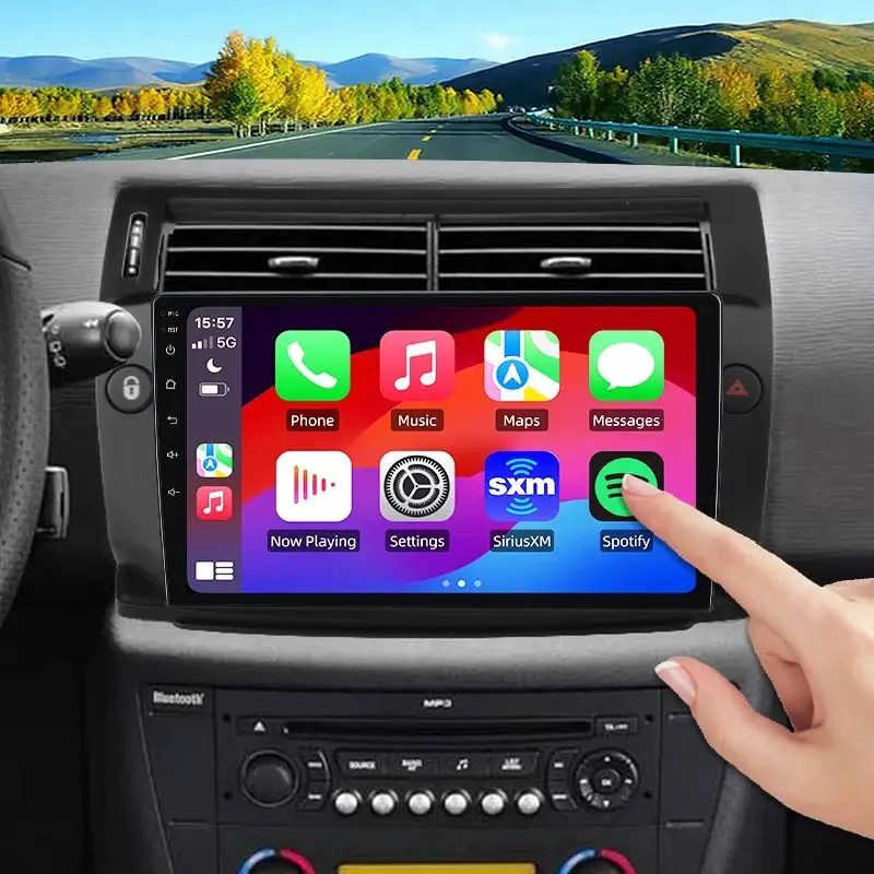 Per Citroen C4 C-Triomphe C-Quatre 2004 - 2009 Wireless CarPlay