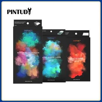 Dspiae-水ベースの塗料,吸湿性を維持するための保湿カラーパレット,アクリル塗料,MP-01, MP-02, MP-03, 50個