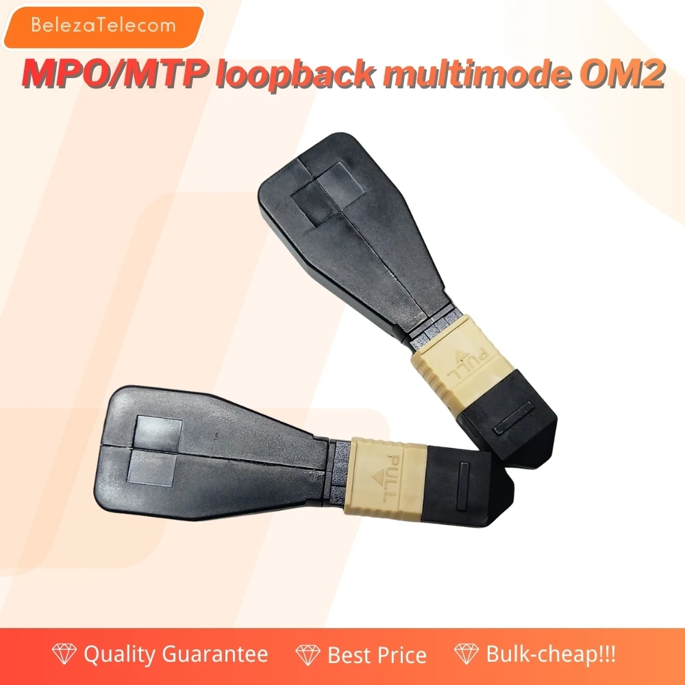 

Многомодовый MPO/MTP OM2 10-гигабитный 12-ядерный оптоволоконный модуль Looper с обратной связью
