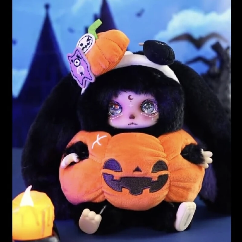 

Genuine Lokiki Halloween Magic Night Collection Action Figure Toy Desktop Decoration Collectible Doll Model Friend Gift Toys