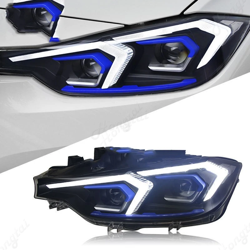 

LED Pair Headlight Assemblies For BMW F30 F35 3 Series 2013-2019 Headlights With Sequential Turn Signal Head lamp Head lamp