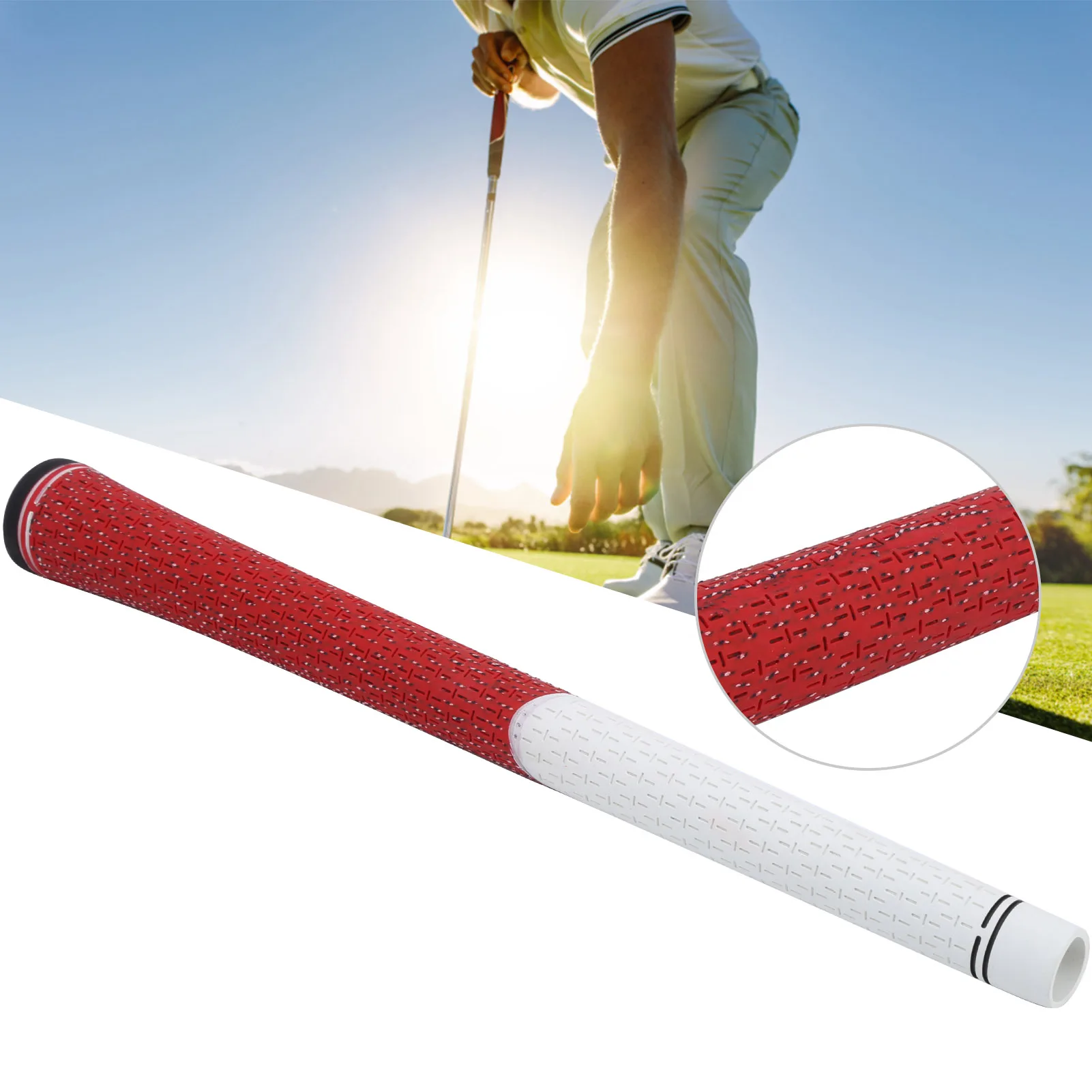 Poignée de Club de Golf en caoutchouc Standard, accessoires antidérapants de 12.5mm, poignée de remplacement pour Putter de Golf