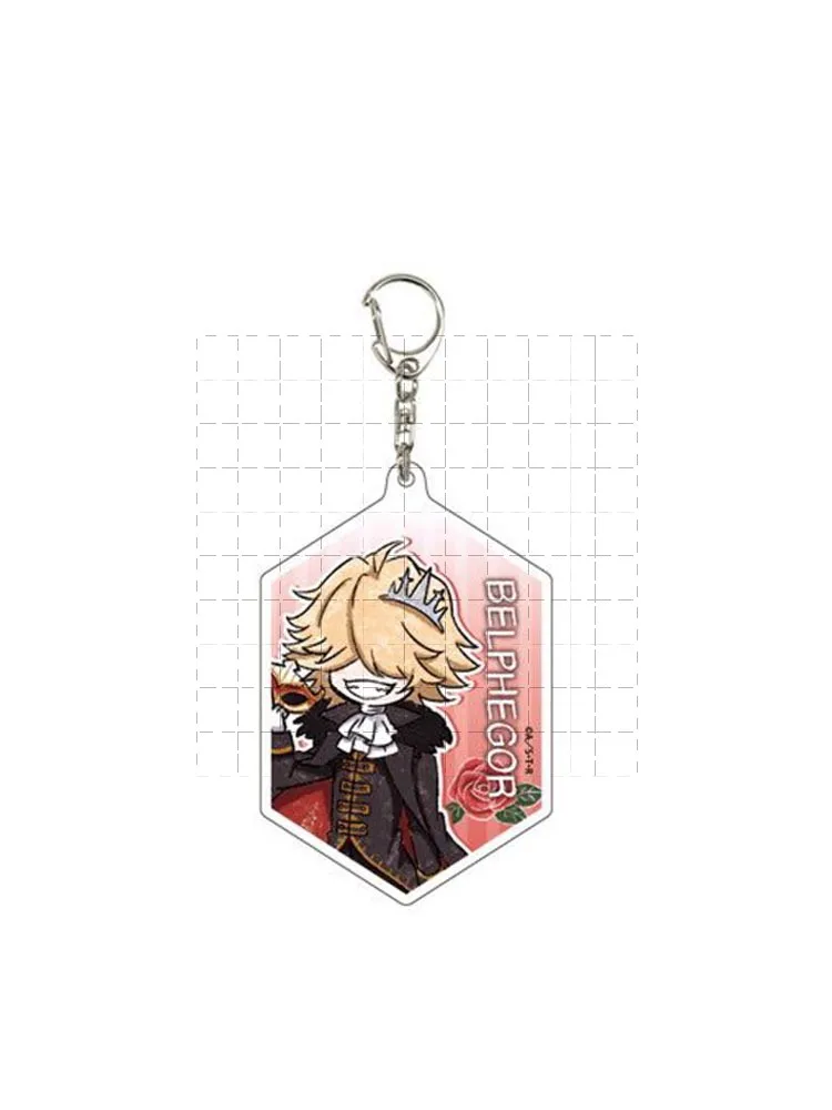 Аниме Levi XANXUS Lussuria Squalo Belphegor брелок кукла игра акриловый брелок кулон для подарка