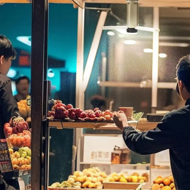 LED Camping Lantern USB Rechargeable Hiking Lamp Portable Foldable Camp LED Light With 6 Gears For Fishing Camping Hiking