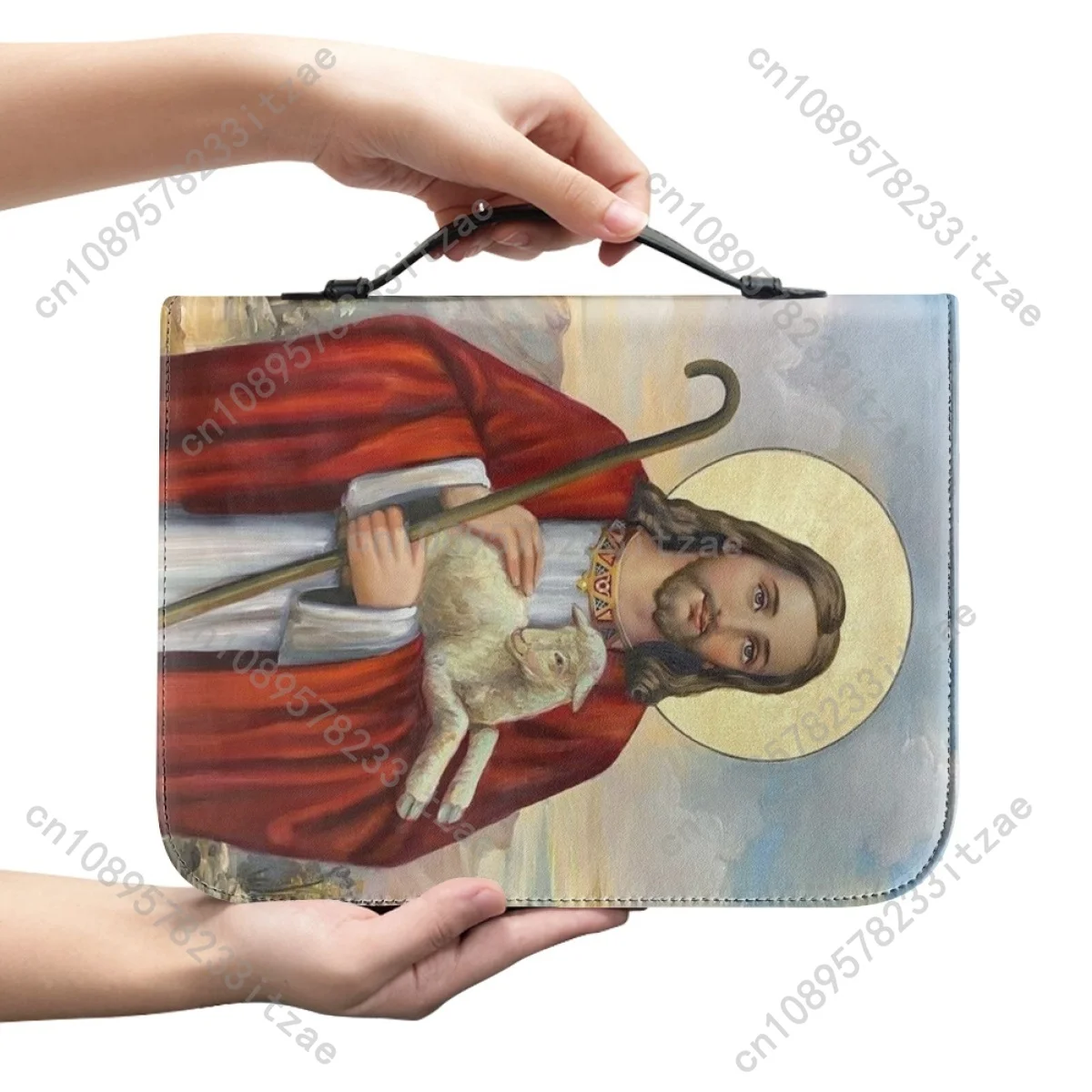 Bible Cover Case Christians Religion Holy Book Bag Multifunctional Protective Carrier Pockets Catholic Church Pack New Fashion