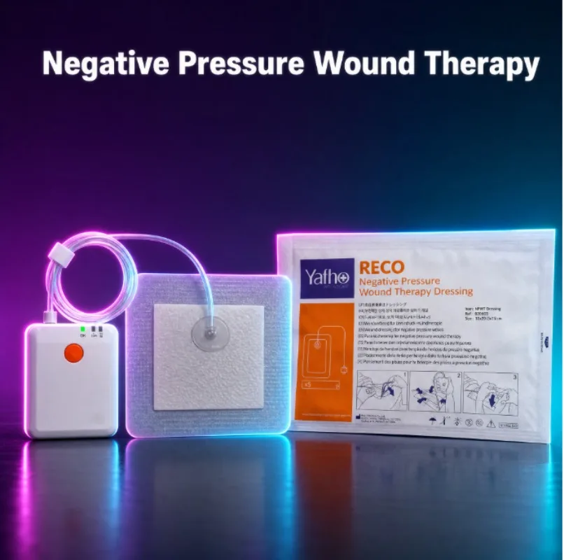 Negative Pressure Wound Therapy Kit Professional NPWT Pump for Hospital Clinic Medical Wound Dressing System