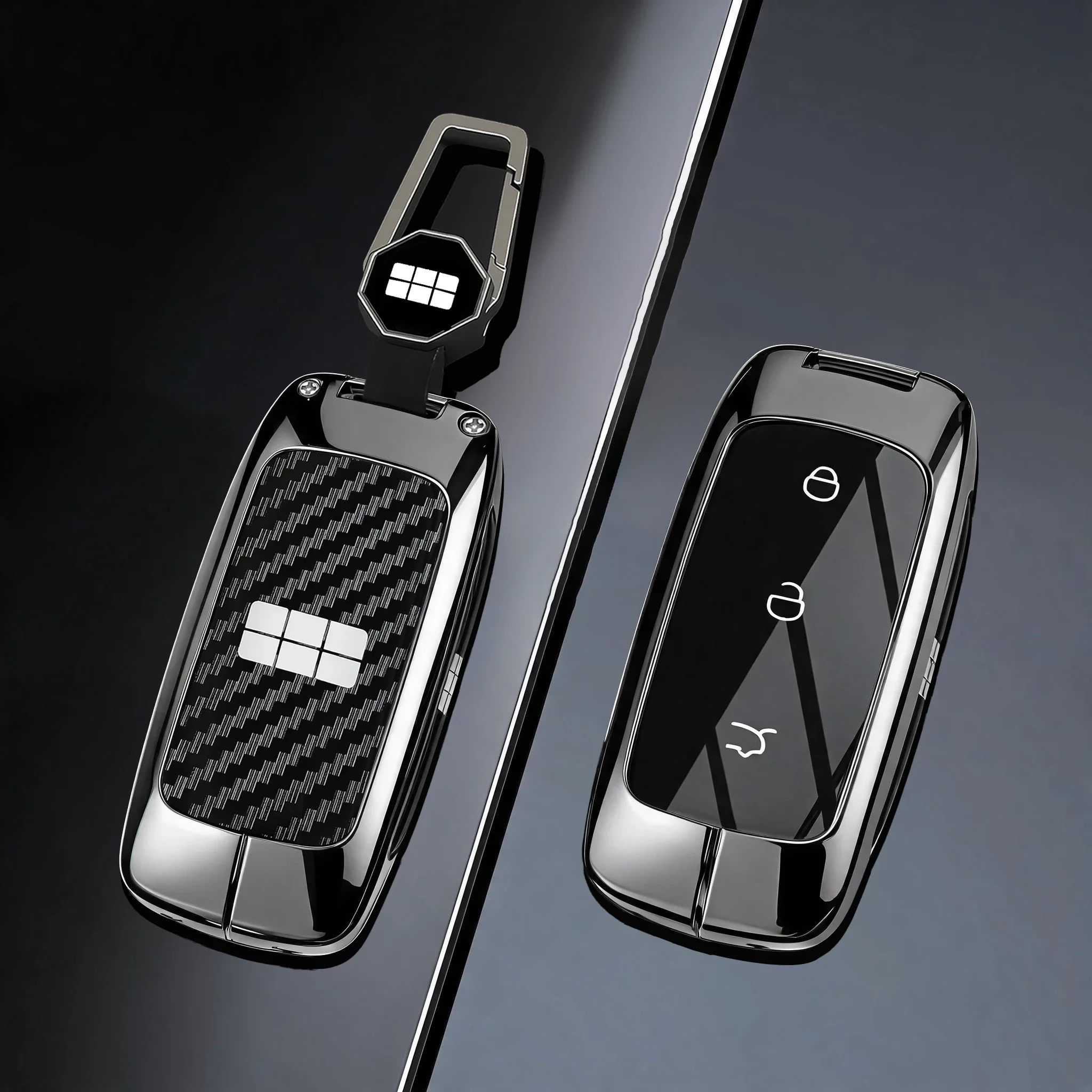 For Geely Galaxy EX5 E5 L6 L7 EMI NO.1 Proton E.MAS 7 5 E8 Starry 8 Remote Cover Case Shell Keychain Key Fob Car Accessories