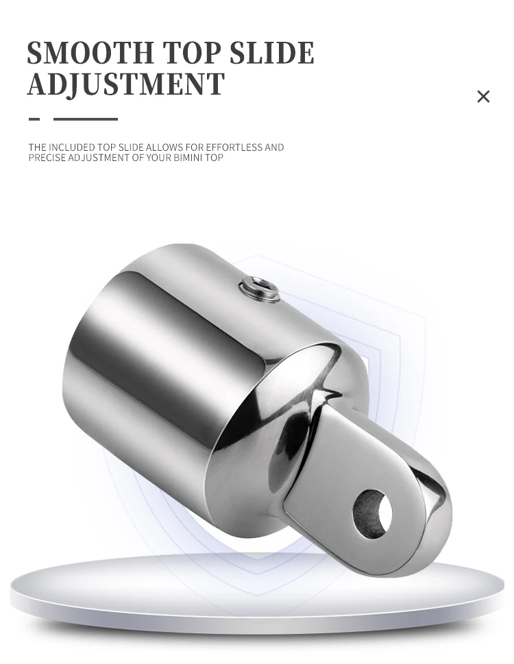 Bimini Top Cap 316 Stainless Steel Top Caps Marine Hardware Boat Accessories Bimini Top Eye End