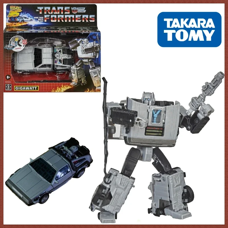 В наличии Takara Tomy Трансформеры G Series Linkage Back Future Gigawatt Коллекционная фигурка Аниме Робот Аниме Экшн-модели Подарки