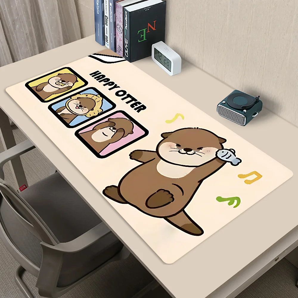 Little Otter Mousepad Mousepad New Arrivals Large Gaming Mousepad L XL XXL Gamer Mouse Pad Size For Keyboards Mat