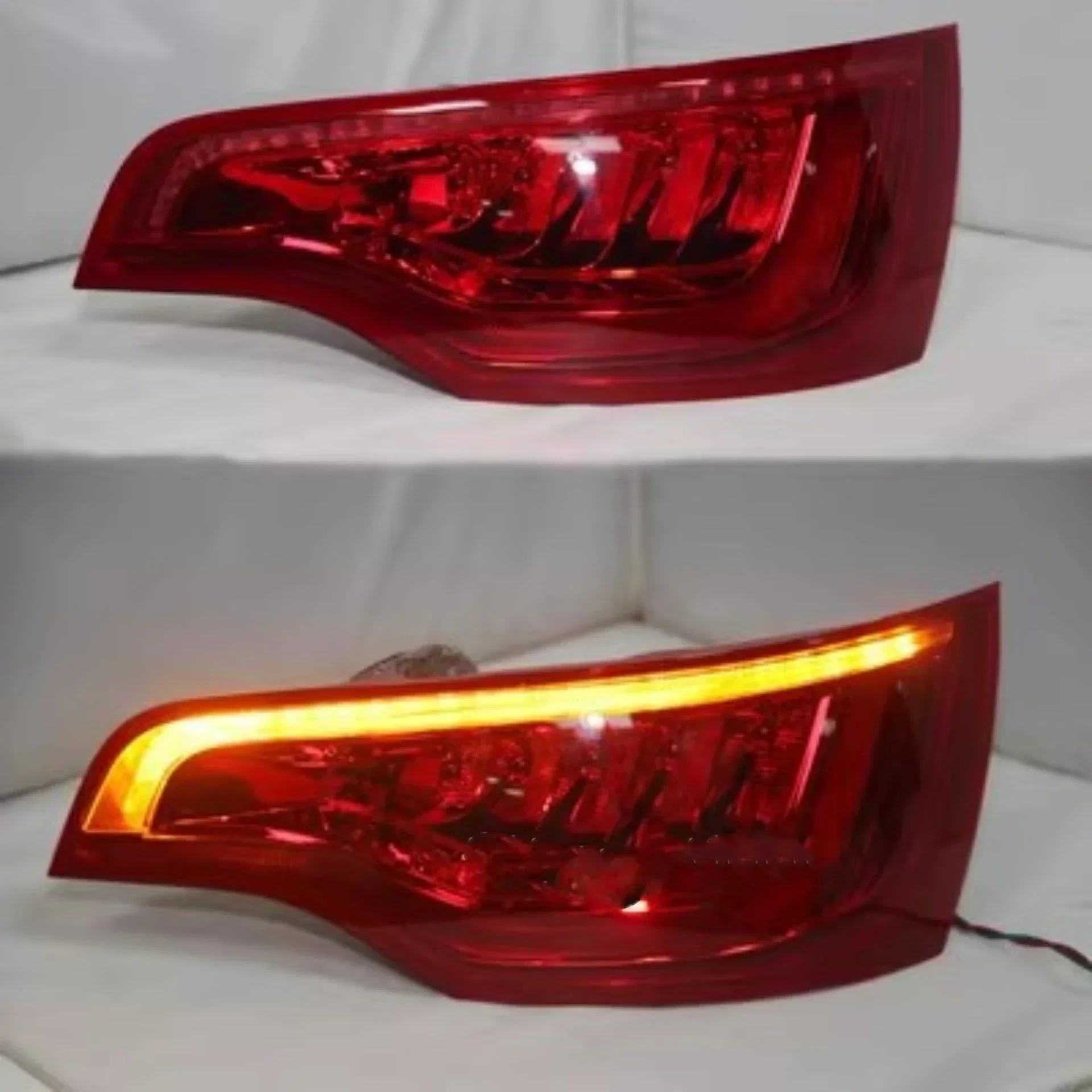 Body Kit Taillight Assembly for Audi Q7 2006-2010 Turn Signal Brake Lamp Backup Light Auto Accessories