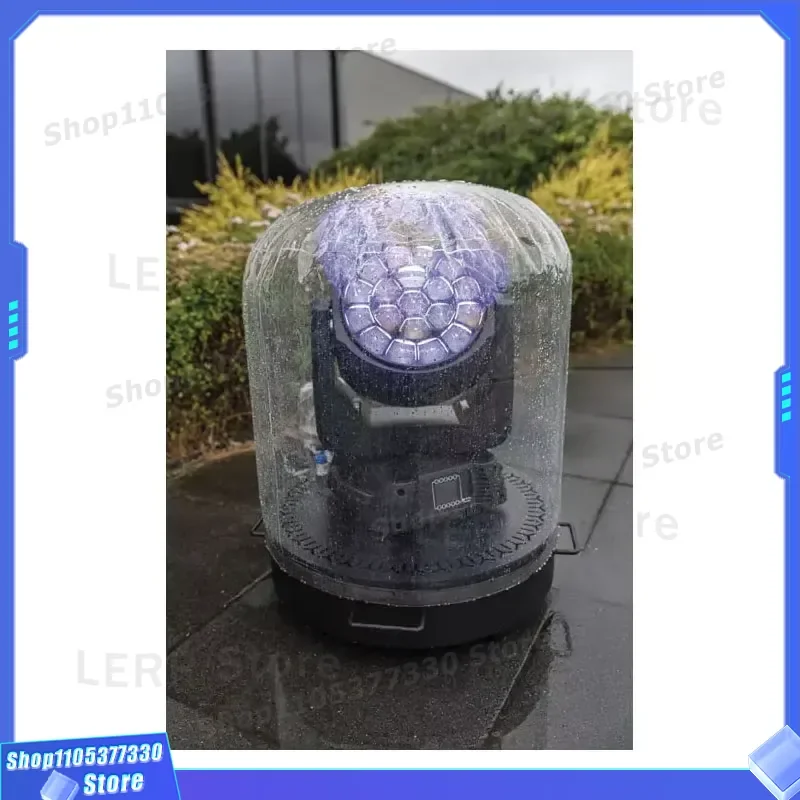 Transparent PVC Inflatable Rain Cover for LED Light Mobile Headlight Waterproof Lampshade Dome Protection Shield Outdoor Use