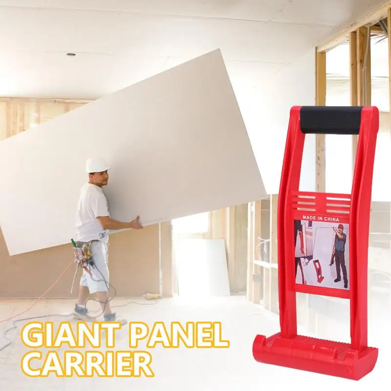 Drywall Lifter Multifunctional Sheetrock Lifter Strong Load Bearing Panel Lift And Carry Mover Labor-Saving Transport Tools For