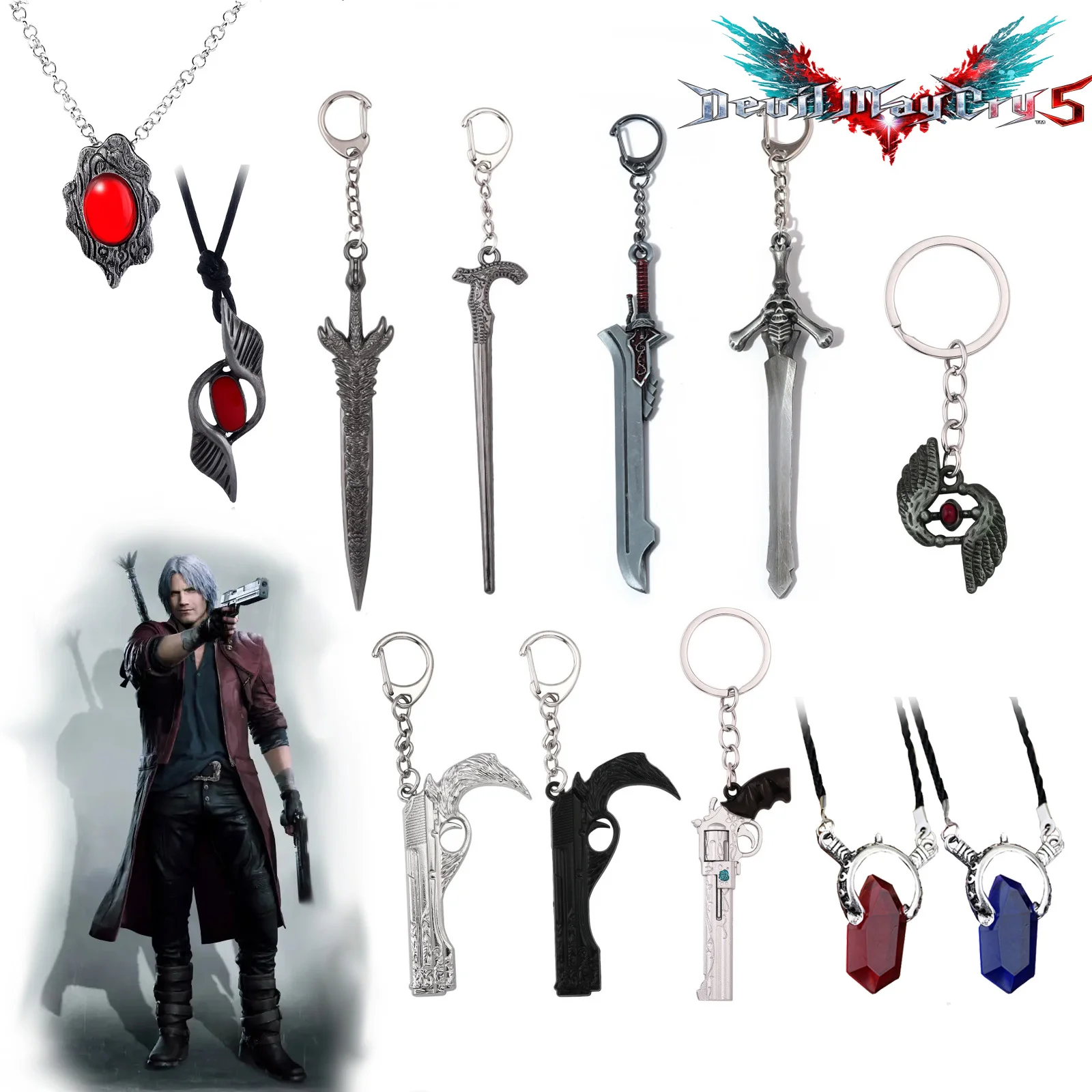 デビルメイクライ5 モーテルキーホルダー 全種 デビルメイクライ5