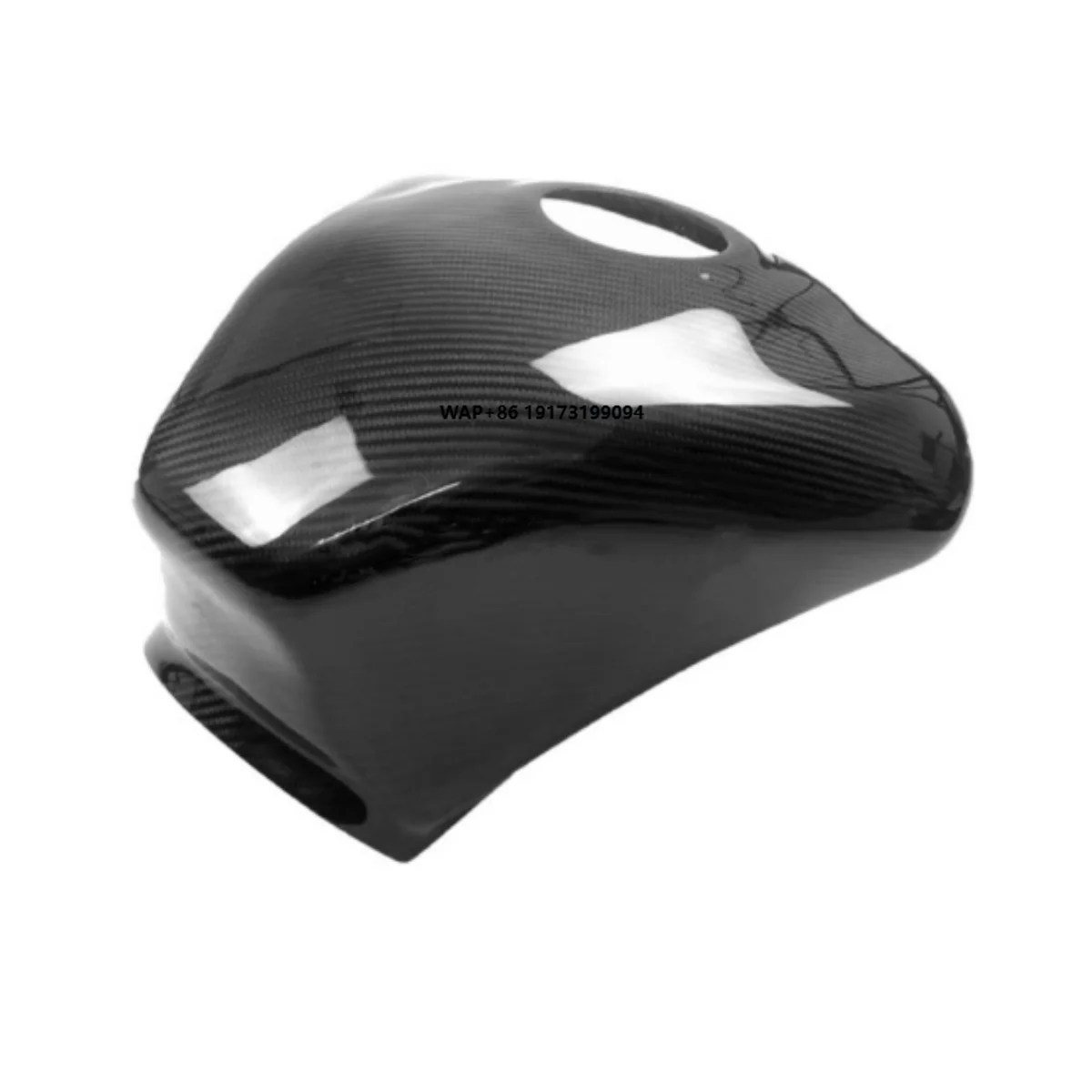 

For KAWASAKI-ZX10R 2016 2017 2018 2019 2020 3K 100% Dry Carbon Fiber Motorcycle Fairing Accessories Raise the Fuel T-ank Cover