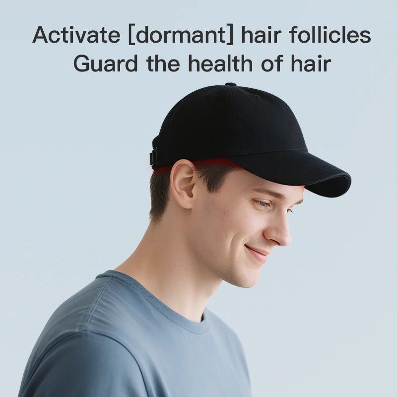 جديد الأشعة تحت الحمراء 200 LED الخرز العلاج بالضوء الأحمر غطاء نمو الشعر لإعادة نمو الشعر مكافحة تساقط الشعر الاسترخاء فروة الرأس المضادة للالتهابات #3