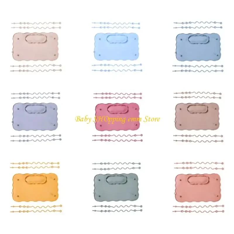 

Многоразовый силиконовый коврик 23GD: Детские и универсальные подставки для стола