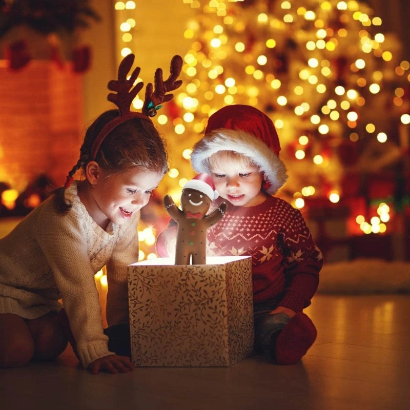 Zestaw sensorycznych piłek antystresowych RIRI, Squishier Piłki antystresowe Gingerbreads Man