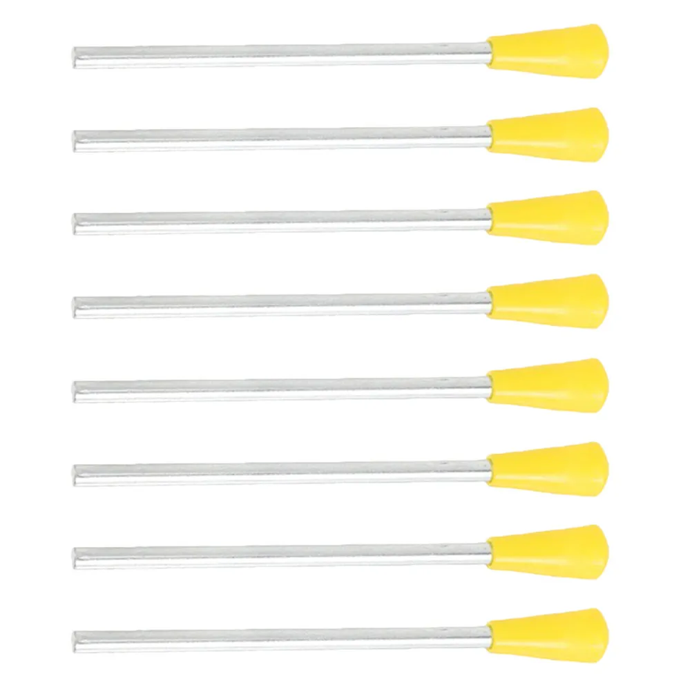8 Palillos Triangulares de Hierro de Alta Durabilidad, Herramienta de Percusión Manual para Principiantes y Profesionales Musicales
