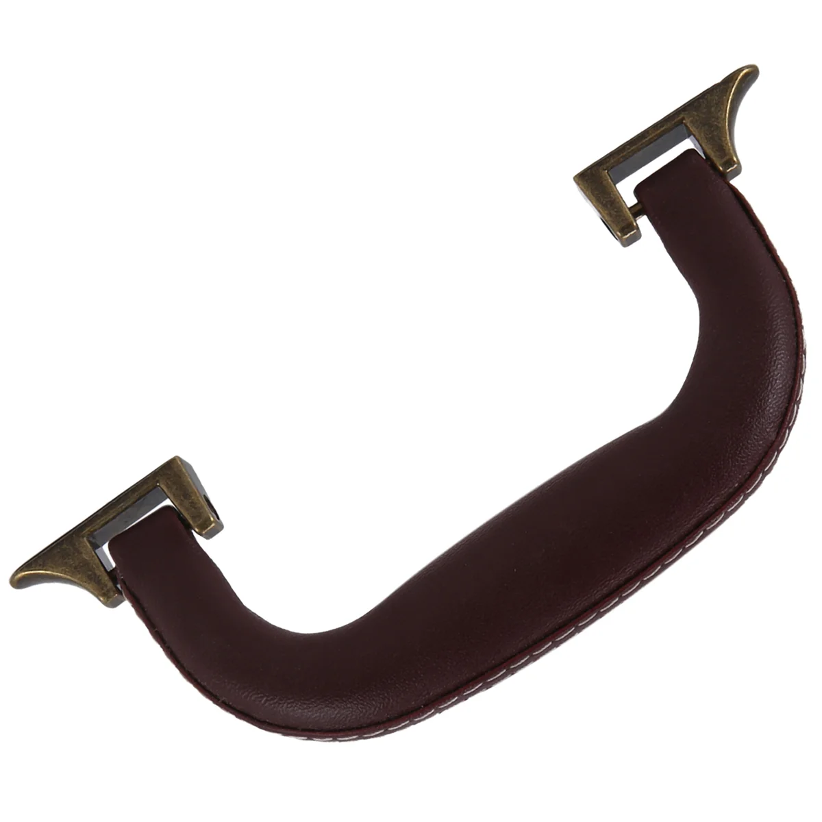 ABQR – boîte à instruments de musique pour guitare en cuir marron, boîte à outils pour bagages, poignée de boîtier de chariot