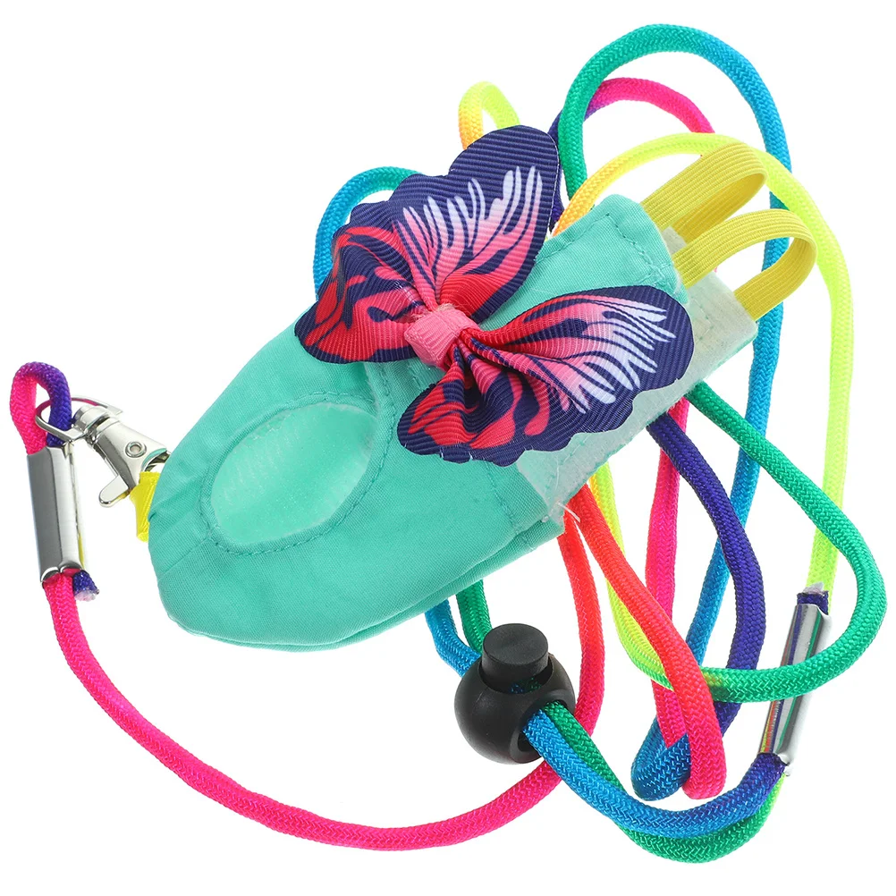 1 مجموعة 1 مجموعة الببغاء ملابس الطيران حفاضات الطيور قابلة لإعادة الاستخدام خفيفة الوزن تسخير المقود ل كوكاتيل ببغاء الطيور الصغيرة مستلزمات الحيوانات الأليفة #4