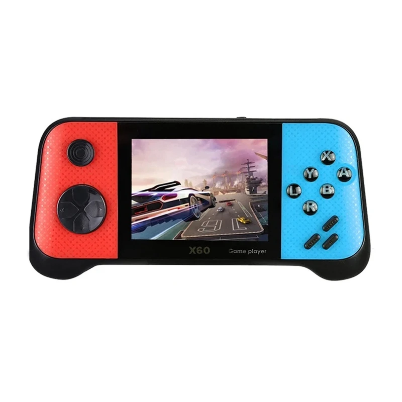 

Игровой плеер X60 Handle, 3,5 дюйма, портативный игровой консоль с 4849 встроенными играми, видеоплеер MP4, поддержка 10 эмульаторов