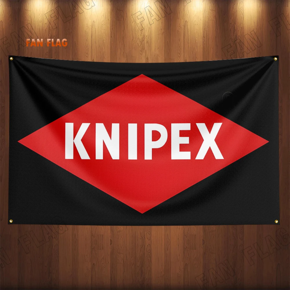 3x5Ft KNIPEXs Tool Flag logo Polyester Printed Electrician Banner For Decor flag banner Hand Tool Powel Tools and accessories