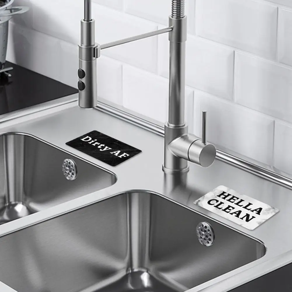 Easy to Read Dishwasher Magnet Clean Dirty Dishwasher Magnet 2pcs Dishwasher Dirty Clean Magnets Magnetic for Dishwashing