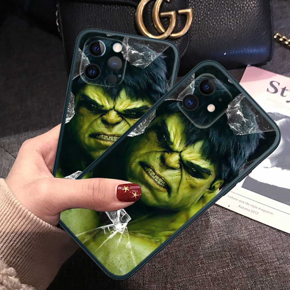 Z140 Superhero Hulkfor Soft Case for Xiaomi 10T 11 11i 11T 12 12x 8 Lite 9 9T A1 A2 A3 Poco F2 F3 M2 M3 X2 X3 X4 pro M4 C40 M5