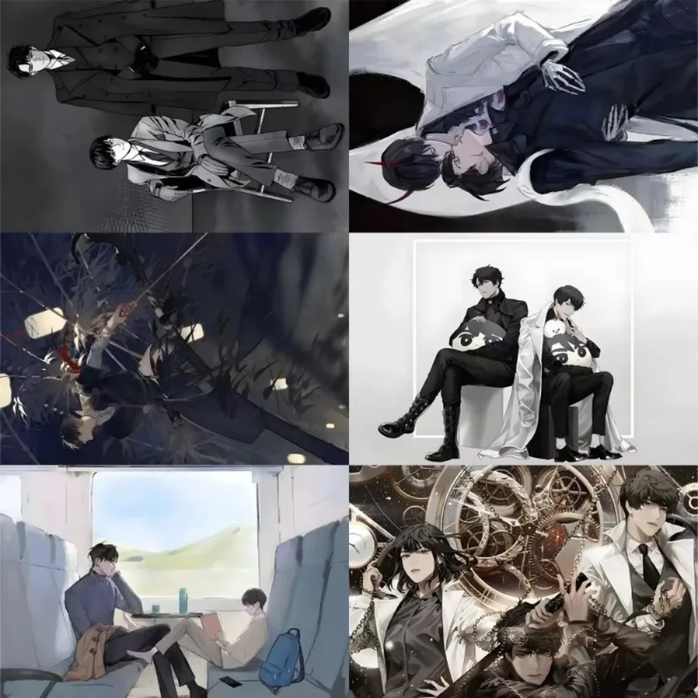 60 قطعة نقطة عرض القارئ الكلي العلم كوريا مانغا ملصق الكمبيوتر جراب هاتف ديكور كيم Dokja Yoo Joonghyuk ملصق مضاد للمياه