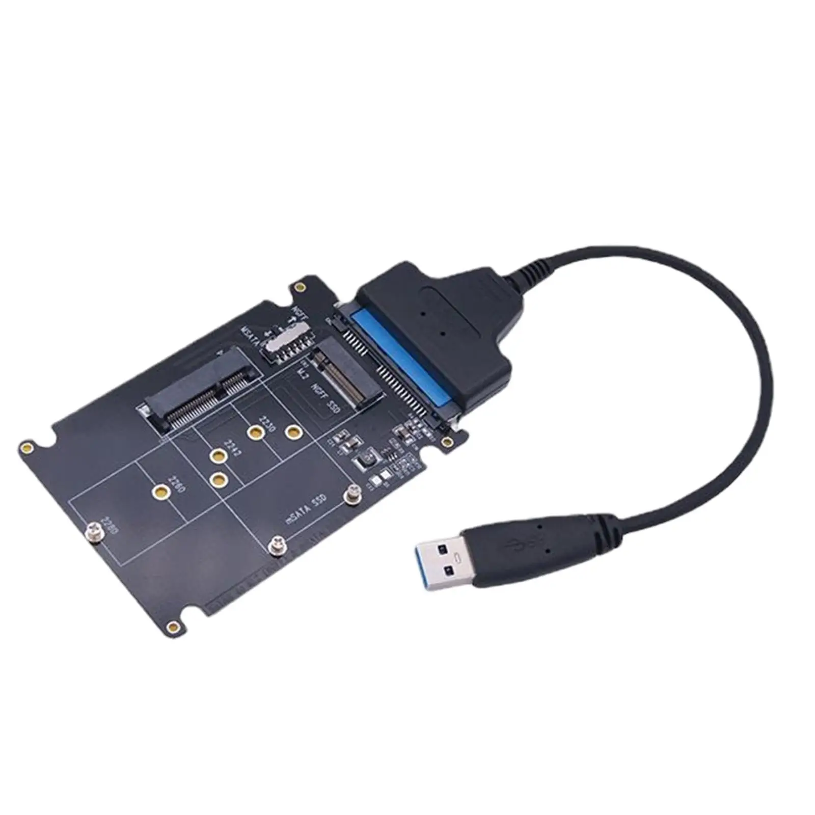 

Адаптер-конвертер mSATA в SATA3.1, кабель USB-SATA, конвертер для жестких дисков PCI-E 2.5" и 3.5"