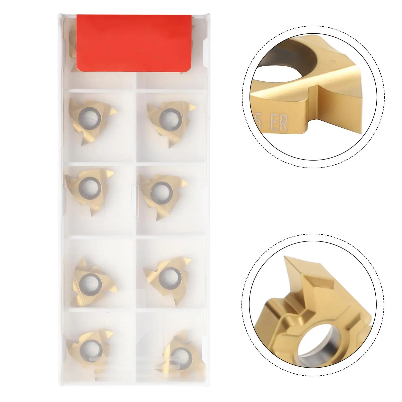 

Пластины с ЧПУ 16ER AG55, подходящие для полуобработки, непрерывная обработка, удобная замена для промышленного использования, утюга