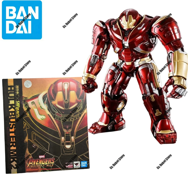 Bandai Originele S. H. Figuarts Beweegbare Eindproduct Serie Avengers 3 Anime Action Figure Model Speelgoed Model Cadeaus voor Jongens