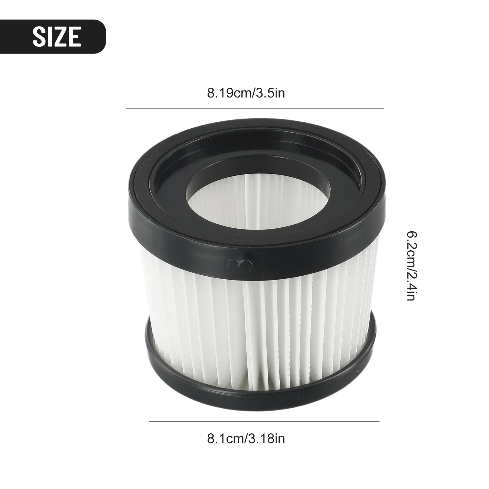 2/4Pcs DCV5011H Filter Screen Element Applicable To Model DCV501 20V Charging Vacuum Cleaner Washable Filter Replacement