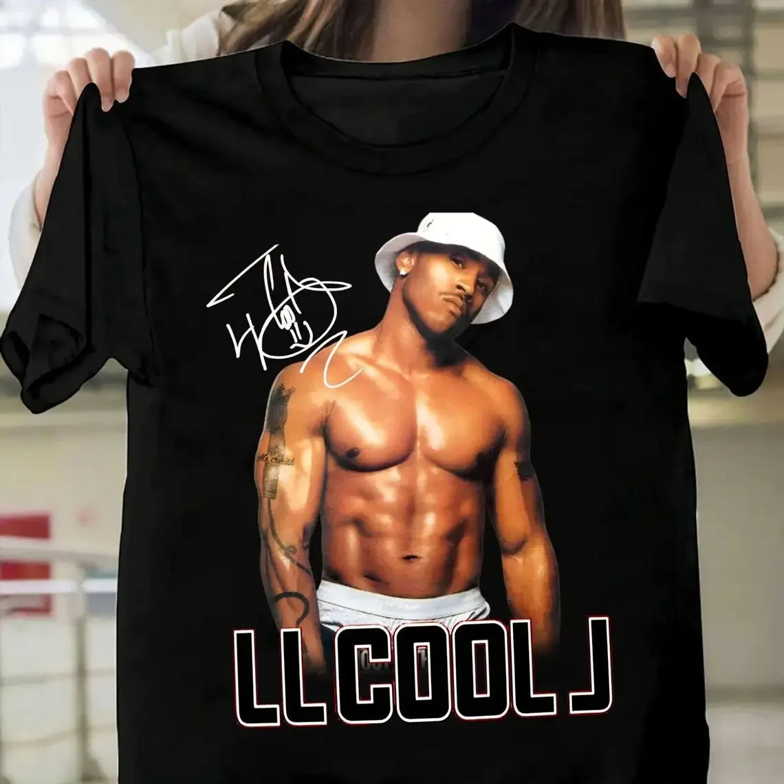 

Винтажная Футболка Ll cool j В Стиле Ретро 90-х годов