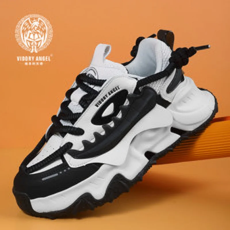 Мужская обувь 2024, новая весенне-осенняя спортивная обувь, прочные и легкие кроссовки, дышащие для подростков, средний шт.