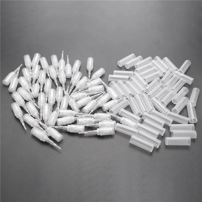 T27C 300 X 2Ml Plastic Travel Spray Bottle Empty Transparent Perfume Atomizer New